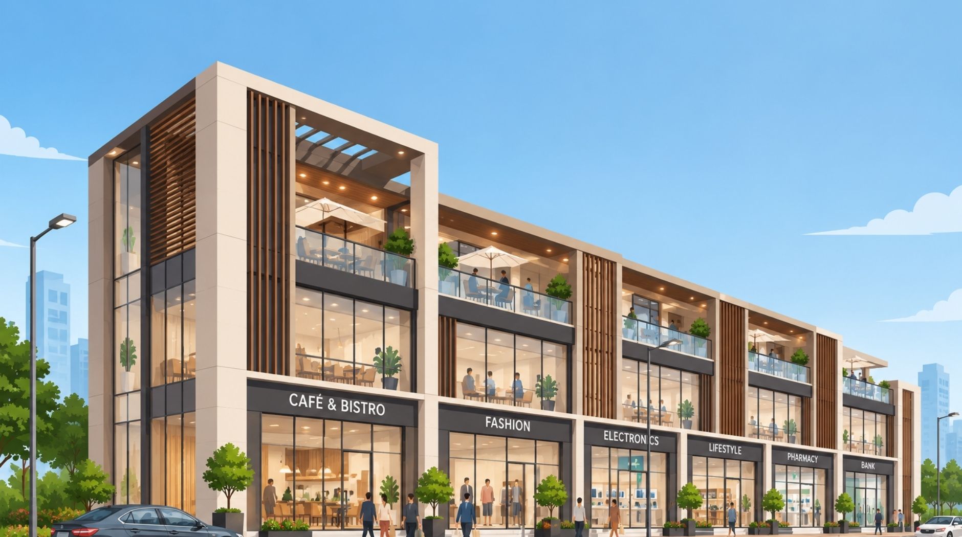 Dosti Shopping Centre