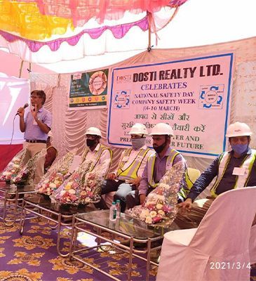 Safety Week Celebration March 2021 | Dosti Realty