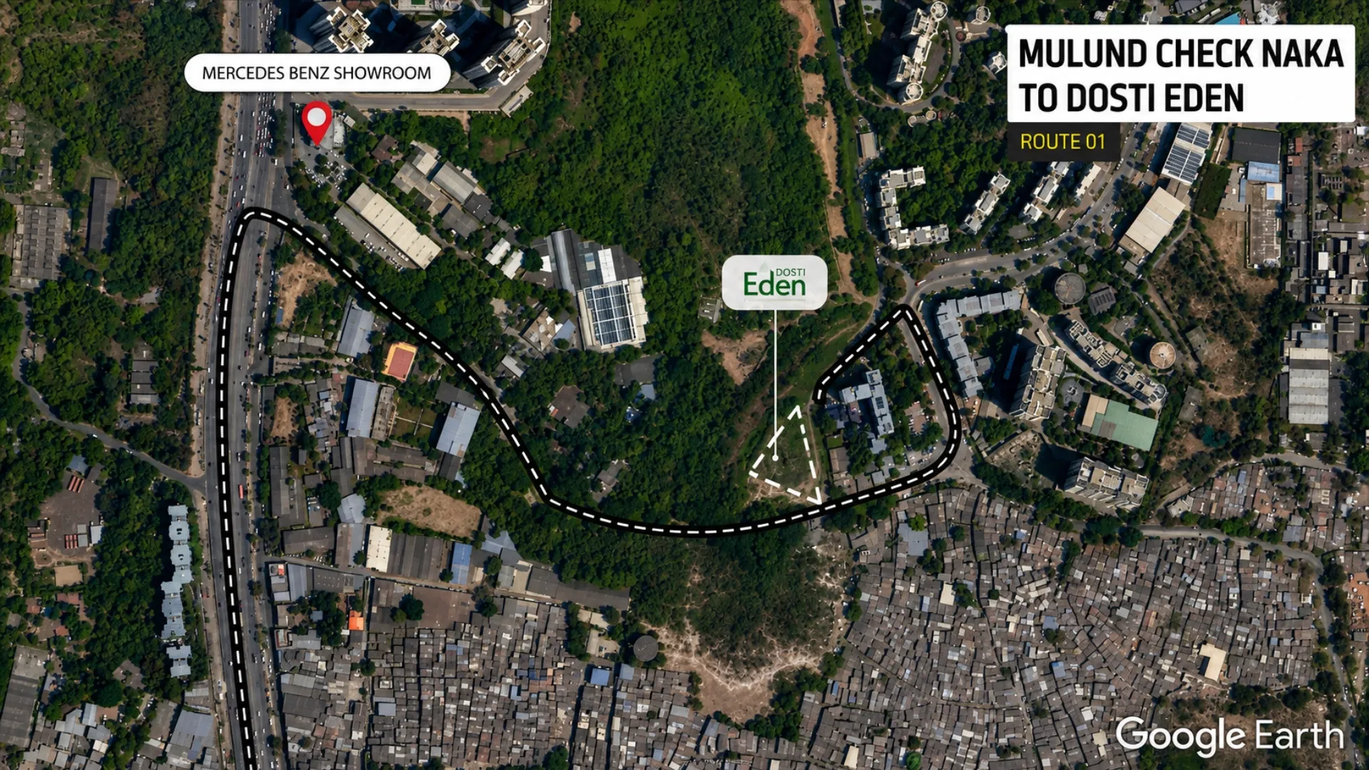 Dosti Eden - Location AV